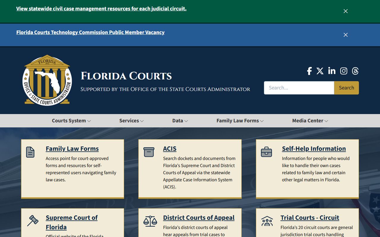 St. Lucie County Court Florida Courts official judicial branch website